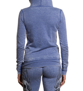 Affliction Women’s Burnout Hoodie Shred Fest