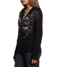 Affliction Women’s Zip Hoodie Shred Fest
