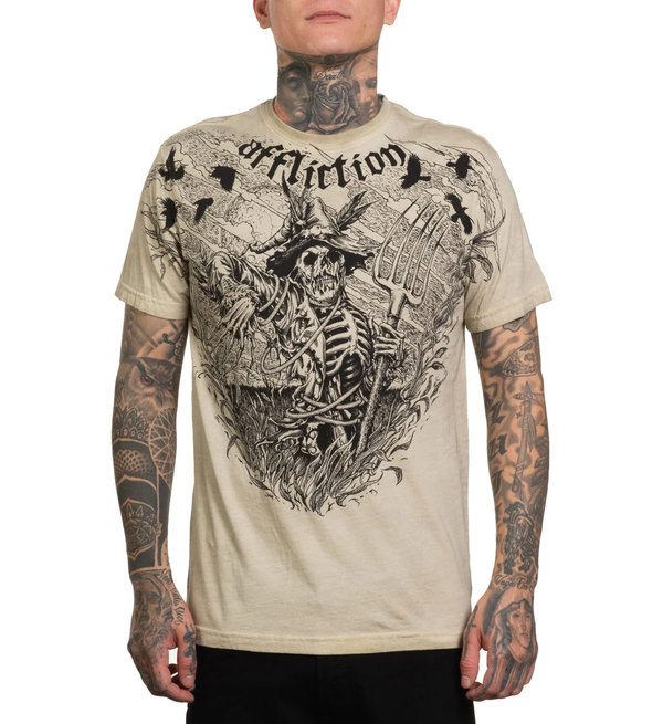 Affliction Men's T-shirt Silent Curse