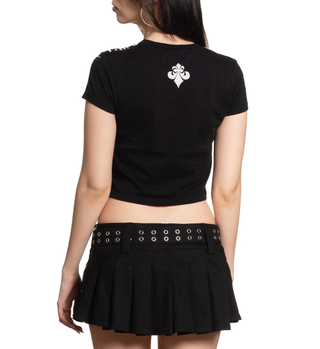 Affliction Women's T-shirt Skeleton