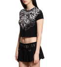 Affliction Women's T-shirt Skeleton