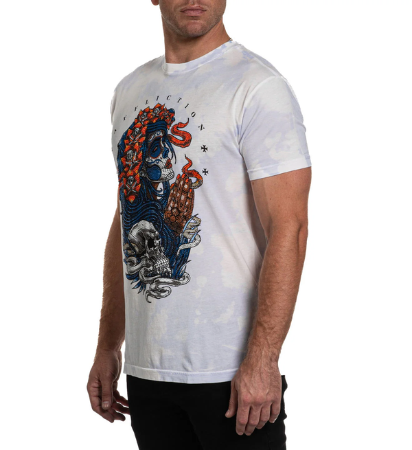 Affliction Men's T-shirt Smoke & Halo