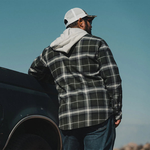 Howitzer Style Men's Hoodie Flannel Stockade