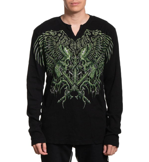Affliction Men's Long Sleeve T-shirt Toxic Wrath