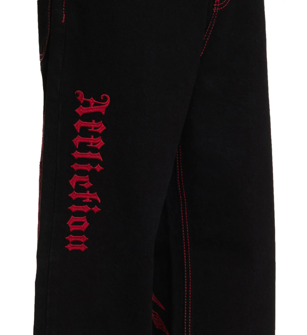 Affliction Men’s Jeans Wide Leg Wings Inseam 32
