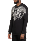 Affliction Men's Thermal Shirt Winged UP