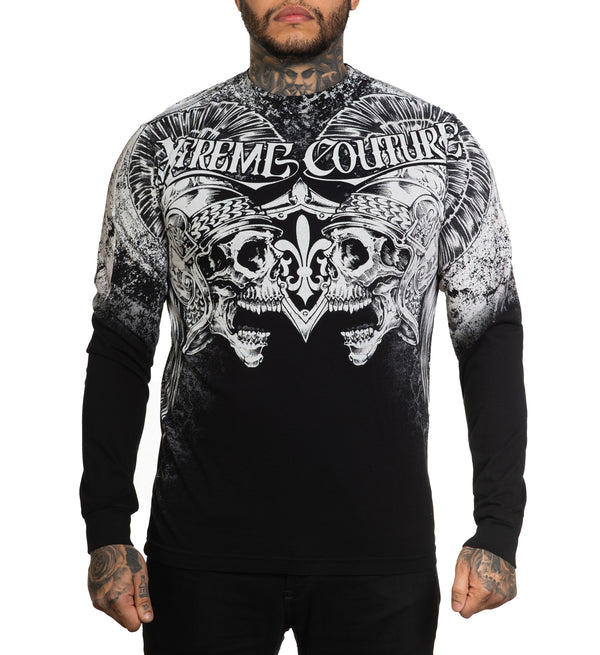 Xtreme Couture By Affliction Men's Long Sleeve T-shirt Hector