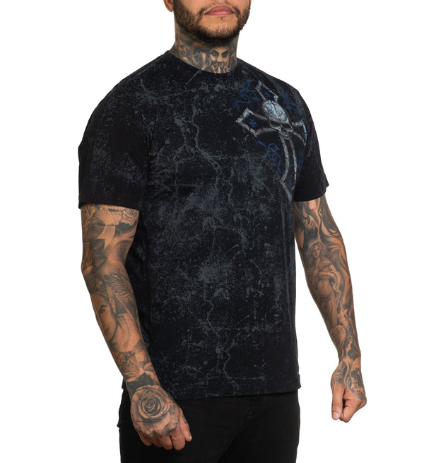 Xtreme Couture By Affliction Men's T-shirt Stone Warrior