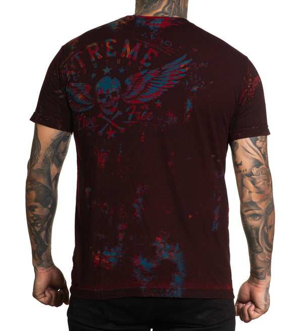 Xtreme Couture By Affliction Men's T-shirt Hell On Wheels