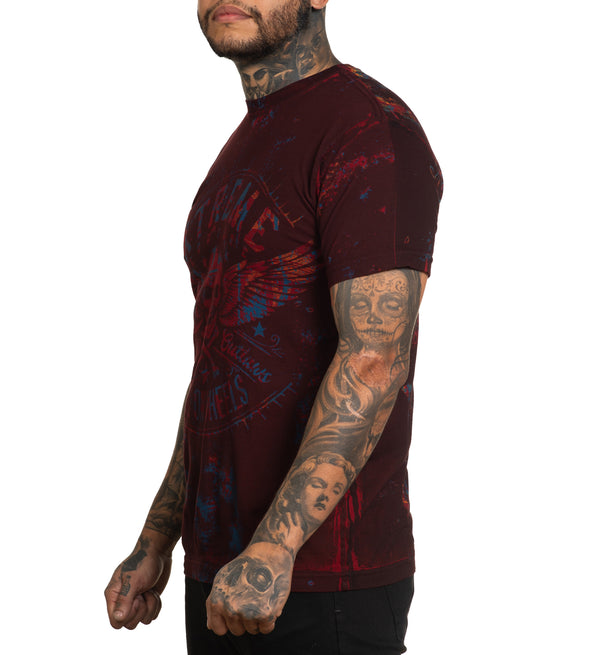 Xtreme Couture By Affliction Men's T-shirt Hell On Wheels