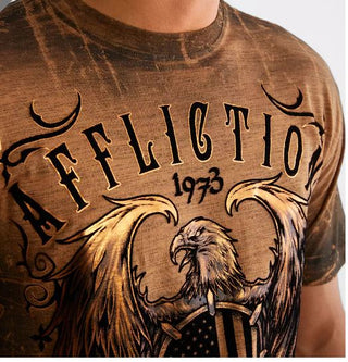 Affliction Men's T-shirt Iron Pledge