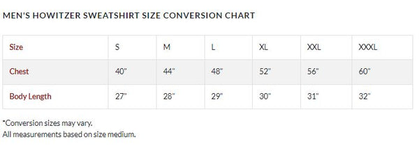 Howitzer Style Men's Hoodie People Creed Sweatshirt Heavyweight Military Grunt MFG ^^