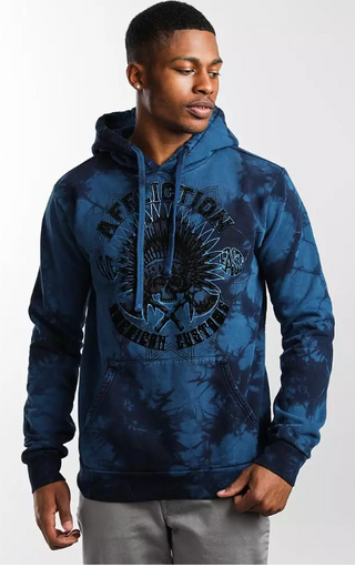 Affliction Men's Native Roar Hooded Sweatshirt ^^