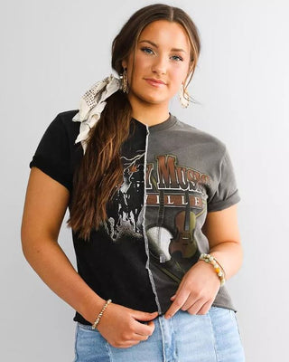American Highway Women's T-shirt Country Music Rider   ^^