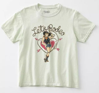 American Highway Girl's T-shirt Let's Rodeo  ^^