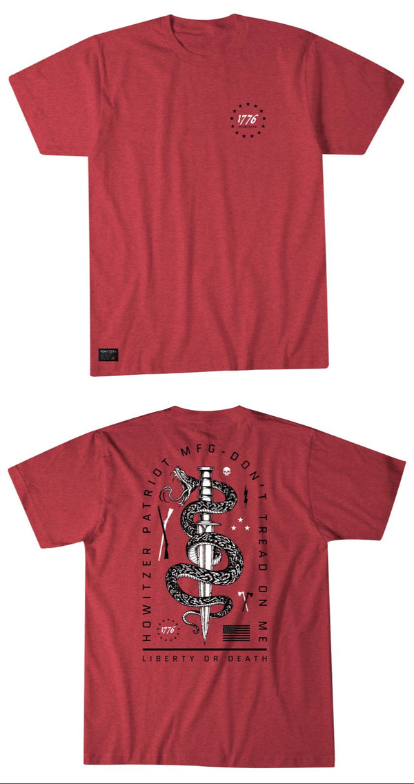 Howitzer Style Men's T-shirt Blade Snake