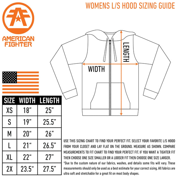 American Fighter Women's T-Shirt BIRCHWOOD Pullover Hoodie