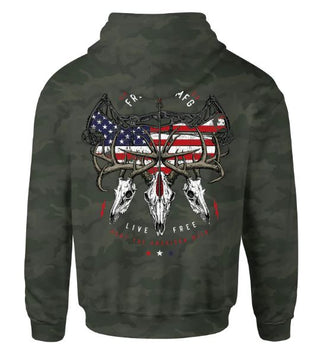 Howitzer Style Men's Hoodie Freedom Hunt Pullover Heavyweight Military Grunt MFG ^^