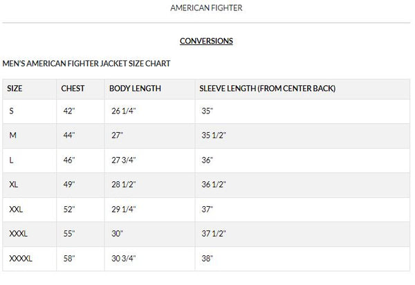 American Fighter Men's Jacket Hughes