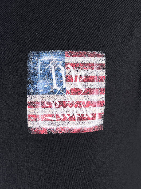 Howitzer Style Men's T-Shirt WE FLAG Military Grunt MFG