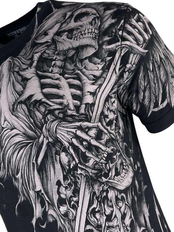 Xtreme Couture by Affliction Men's T-Shirt Wielding Death