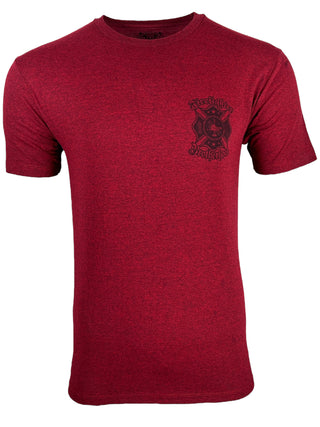Howitzer Style Men's T-Shirt Fire Crest Military Grunt MFG
