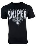 Howitzer Style Men's T-Shirt Chris Kyle Frog Stencil Military Grunt MFG