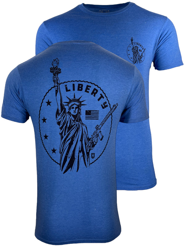 Howitzer Style Men's T-Shirt Liberty Coin Military Grunt MFG