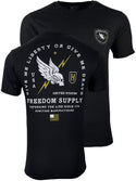 Howitzer Style Men's T-Shirt Freedom Line Military Grunt MFG **