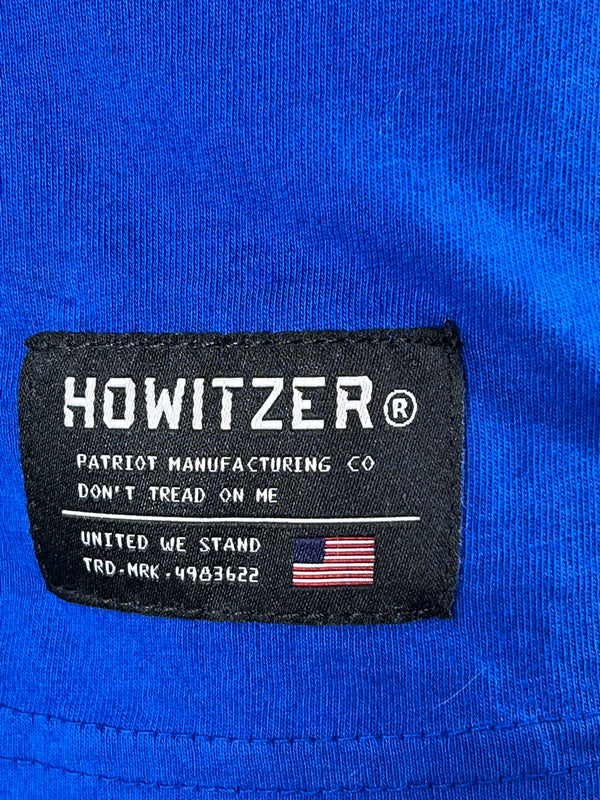 Howitzer Style Men's T-Shirt PATRIOT WARRIOR Military Grunt MFG *