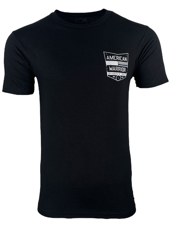 Howitzer Style Men's T-Shirt American Warrior Military Grunt MFG