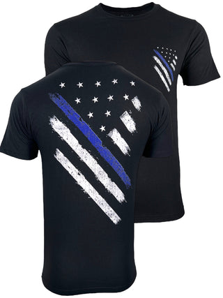 Howitzer Style Men's T-Shirt Honor Stripe Military Grunt MFG