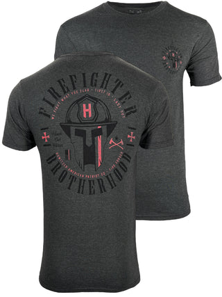 Howitzer Style Men's T-Shirt Firefighter Brotherhood Military Grunt MFG