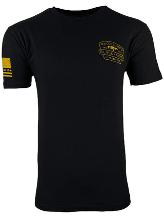 Howitzer Style Men's T-Shirt Arms Badge Military Grunt MFG