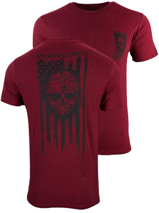 Howitzer Style Men's T-Shirt Chris Kyle Sniper Flag Military Grunt MFG