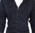 Affliction Women's Zip Up Hoodie Jacket Michell   =