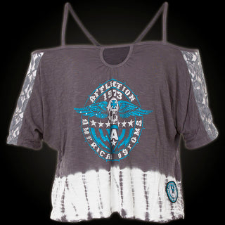 Affliction Women's T-shirt Reese  =