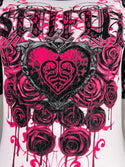 Sinful By Affliction Women's T-shirt A Midnight Dreary   = - S3301