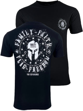 Howitzer Style Men's T-Shirt Family Faith Military Grunt MFG