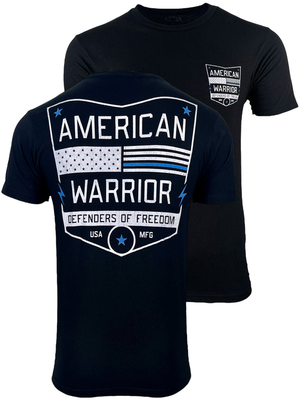 Howitzer Style Men's T-Shirt American Warrior Military Grunt MFG