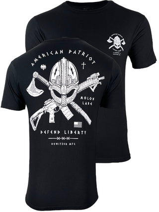 Howitzer Style Men's T-Shirt Heart Of Warrior Military Grunt MFG