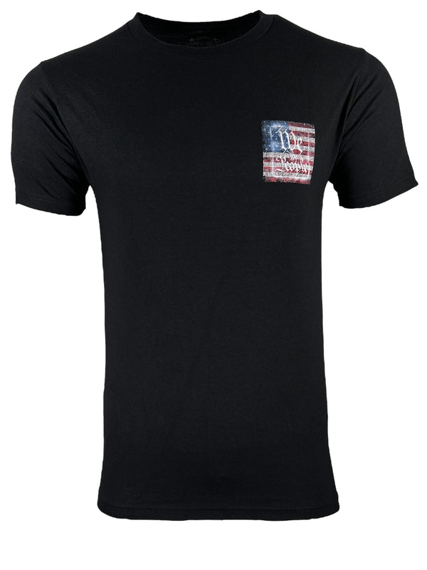 Howitzer Style Men's T-Shirt WE FLAG Military Grunt MFG
