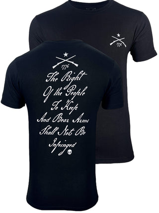 Howitzer Style Men's T-Shirt Right Of The People Military Grunt MFG
