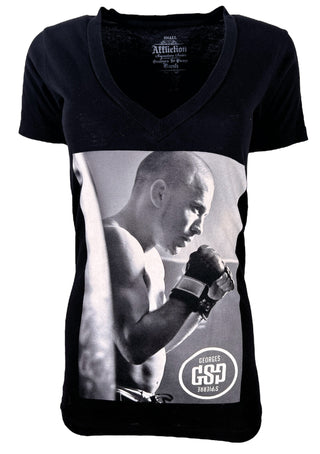 Affliction Women's T-shirt GSP Authentic =