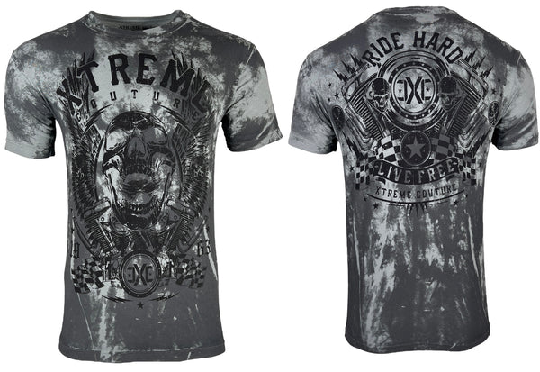 Xtreme Couture by Affliction Men's T-Shirt Oil Slick