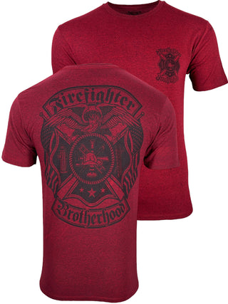 Howitzer Style Men's T-Shirt Fire Crest Military Grunt MFG