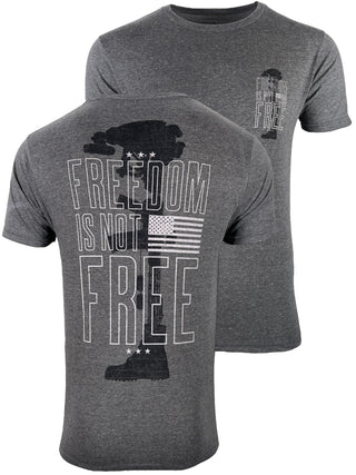 Howitzer Style Men's T-Shirt Forever Free Military Grunt MFG