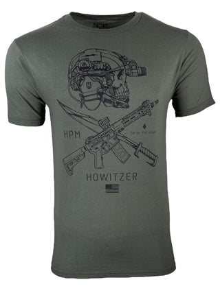 Howitzer Style Men's T-Shirt SPEAR Military Grunt MFG