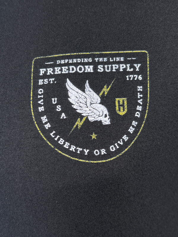 Howitzer Style Men's T-Shirt Freedom Line Military Grunt MFG **