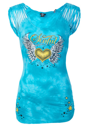 Sinful By Affliction Women's T-shirt Melody